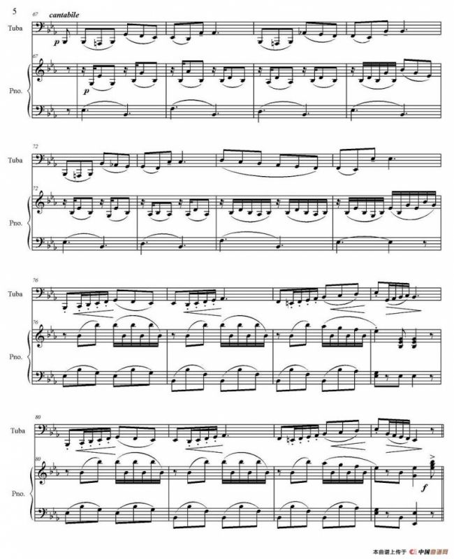 威尼斯狂欢节（大号+钢琴伴奏）