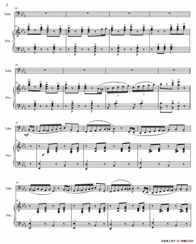 威尼斯狂欢节（大号+钢琴伴奏）