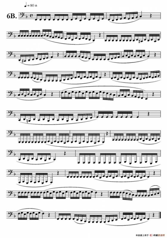 BB-flat大号每日练习第一部分：基础练习