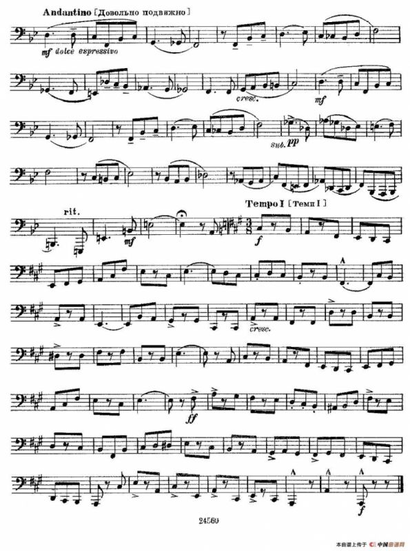 瓦西里耶夫24首大号练习曲集（13—18）