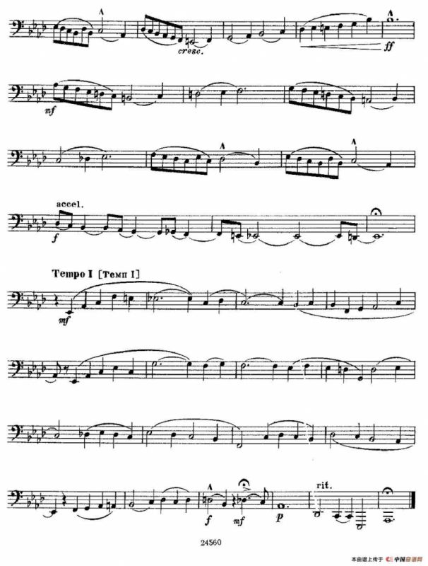 瓦西里耶夫24首大号练习曲集（7—12）