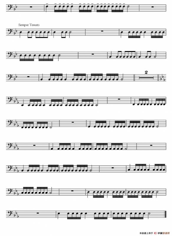 低音长号练习：Basic Routine