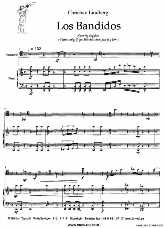 Los Bandidos（长号+钢琴）