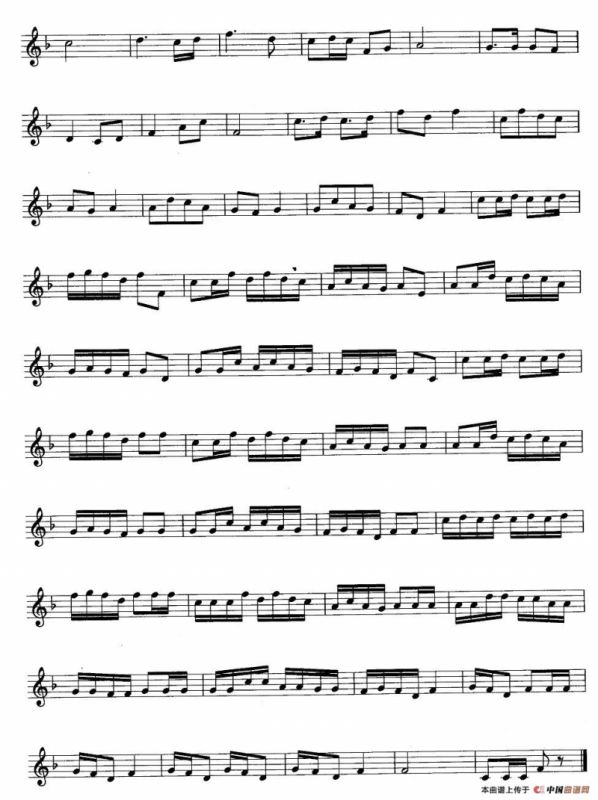 趣味练习曲：秧歌