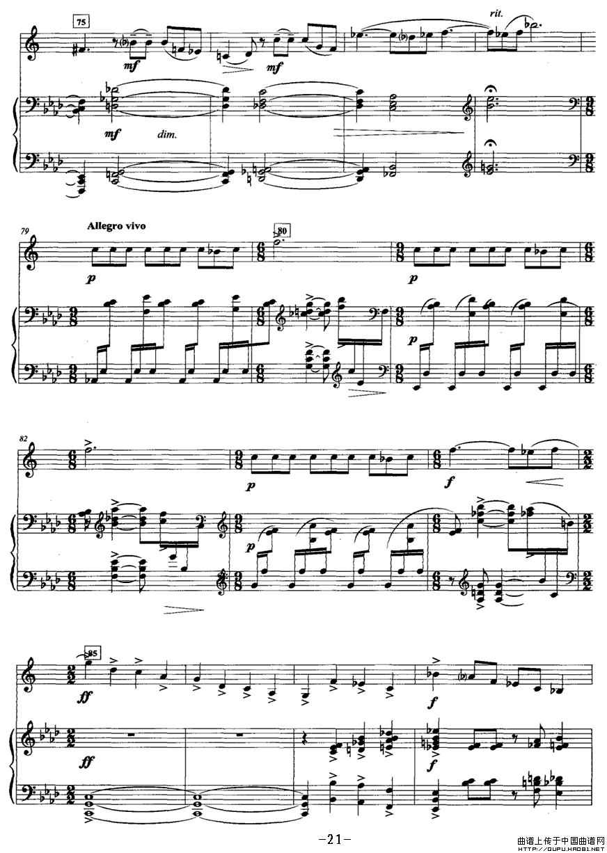 奏鸣曲（四 [圆号+钢琴]）