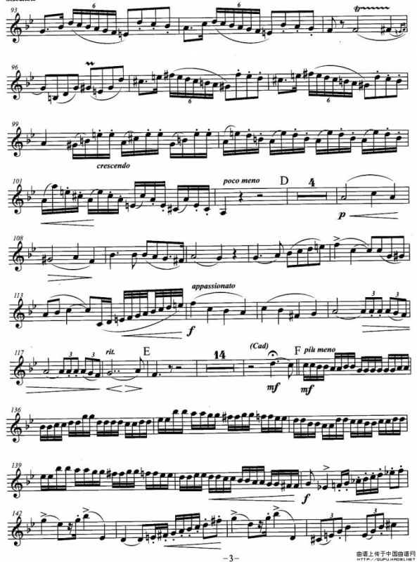 小号考级十级：协奏曲