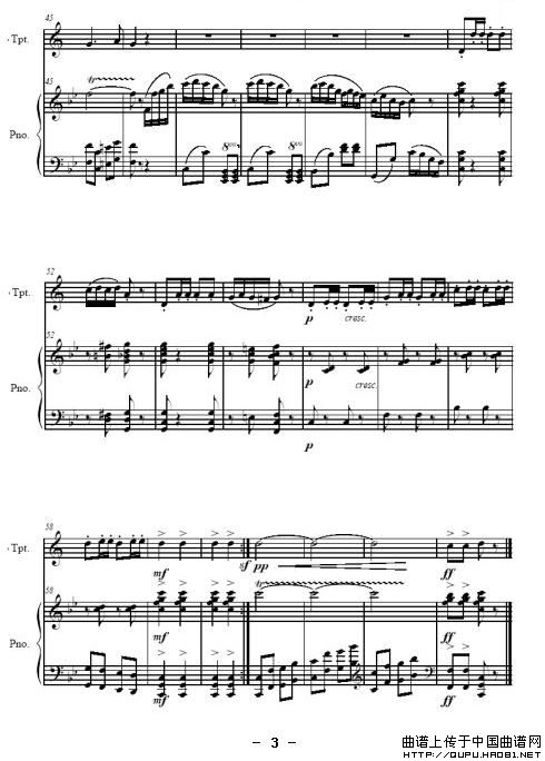 壮乡乐（小号+钢琴）