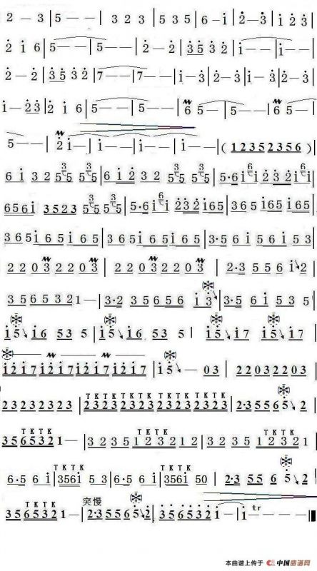 放呀放风筝（笛子独奏）