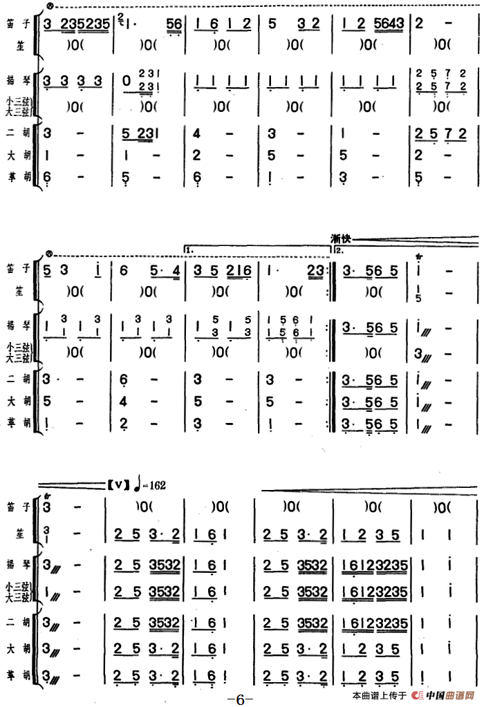 一枝春（笛子独奏+民乐队伴奏）