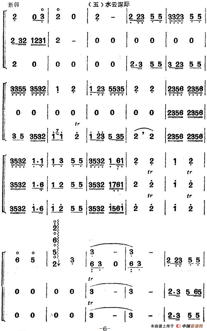 江南丝竹乐曲：春江花月夜（二胡+箫+二胡）