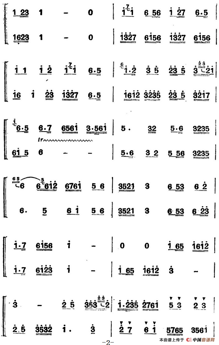 江南丝竹乐曲：欢乐歌（二胡+笛）