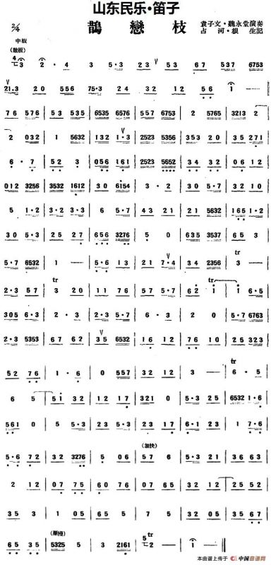 鹊恋枝（山东民乐、笛子）