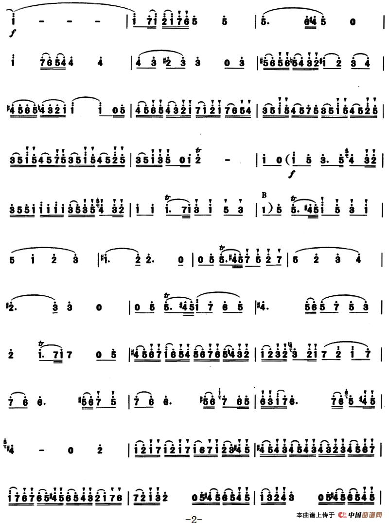 D大调长笛协奏曲第一乐章