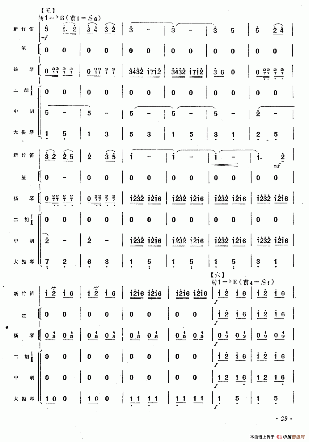 在希望的田野上（新竹笛+乐队伴奏）