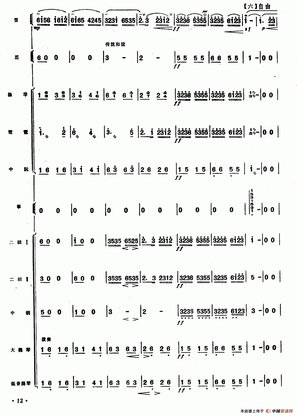 金陵游（笛子+乐队合奏）