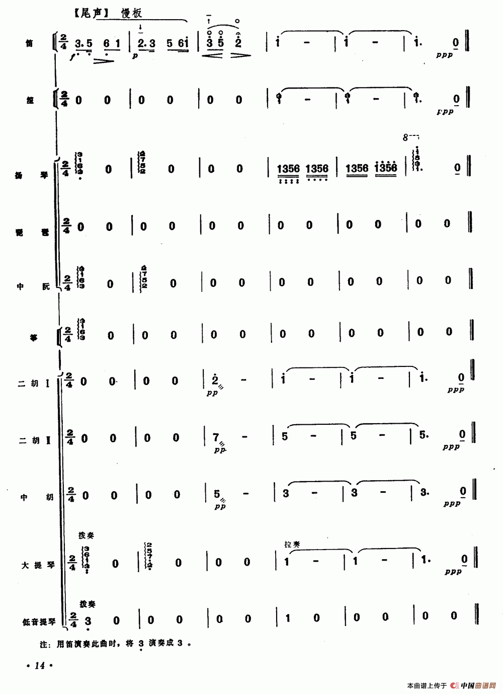 金陵游（笛子+乐队合奏）