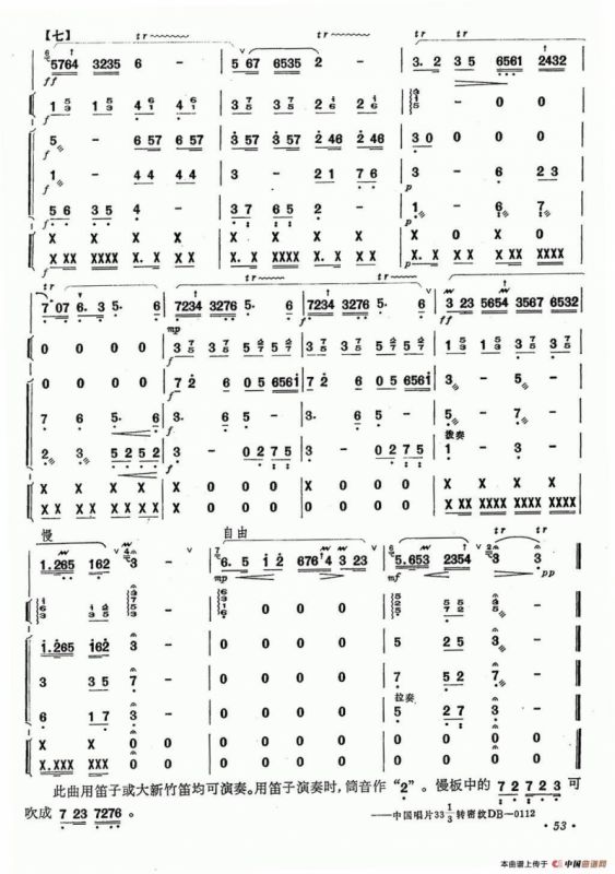 鹧鸪飞（笛子+乐队合奏）