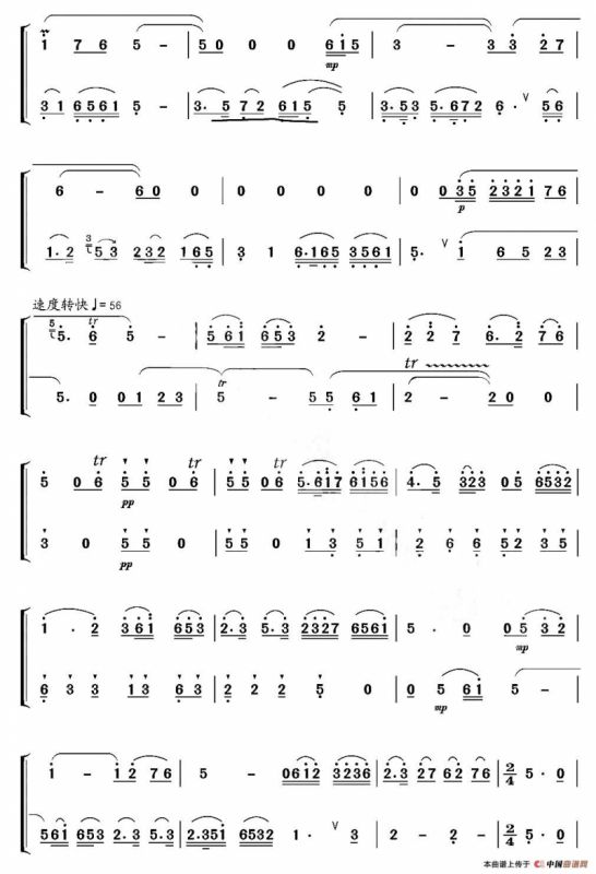 化蝶（竹笛二重奏）