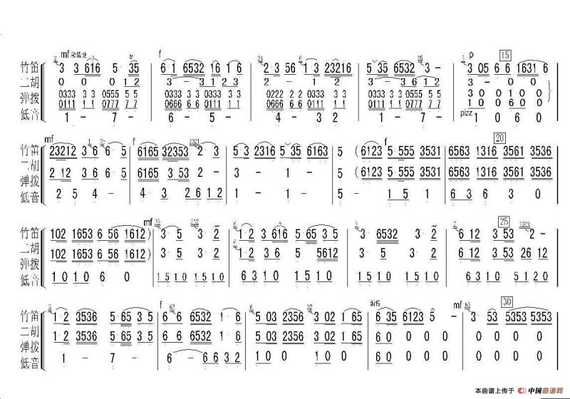 春到湘江（笛子独奏曲）