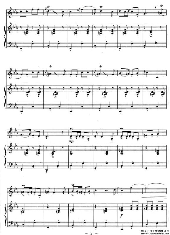 向往（曲笛+钢琴）