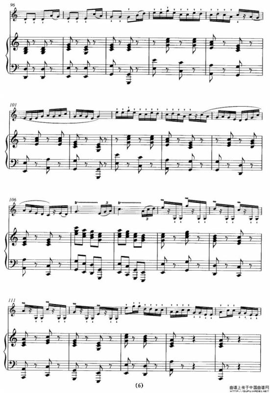 春风遍江南（笛+钢琴伴奏）