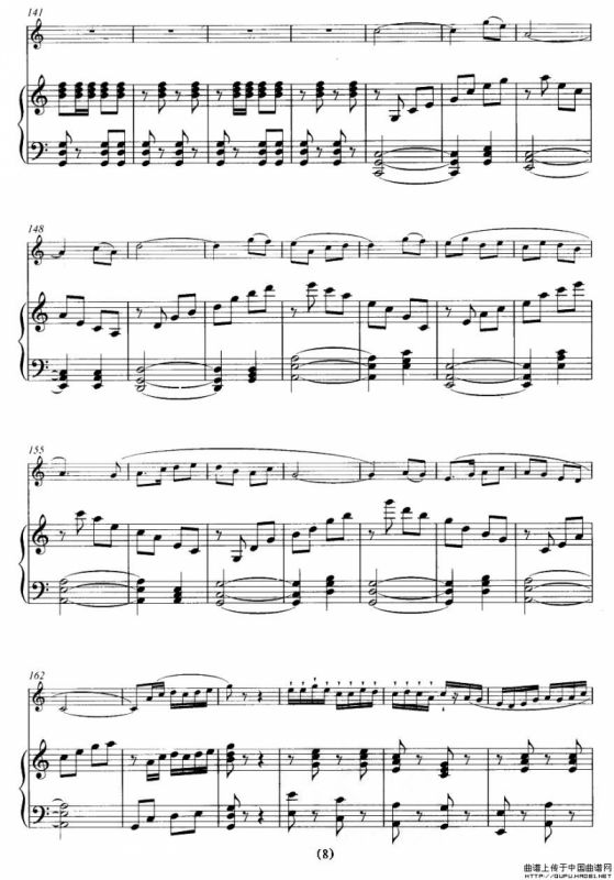 春风遍江南（笛+钢琴伴奏）