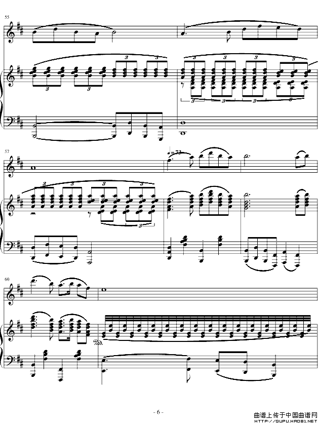 渔舟唱晚（笛+钢琴）