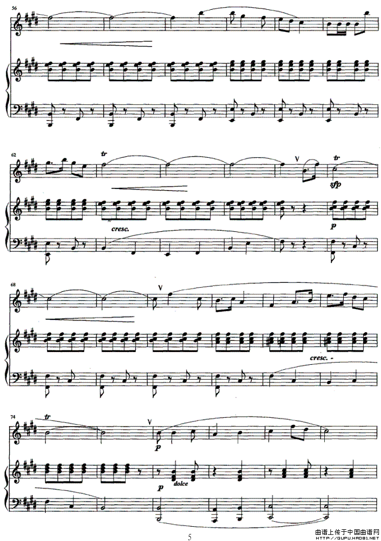 沂蒙山抒怀（钢琴伴奏）