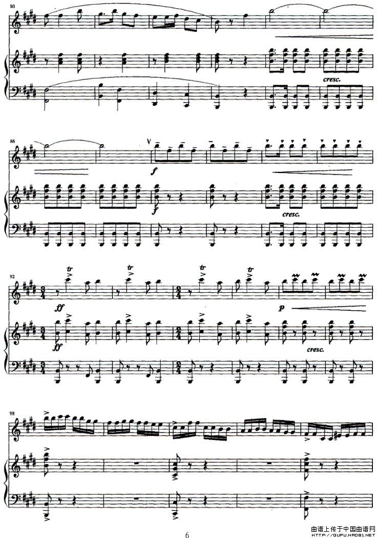 沂蒙山抒怀（钢琴伴奏）