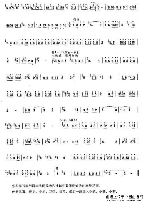 渭河两岸春耕忙