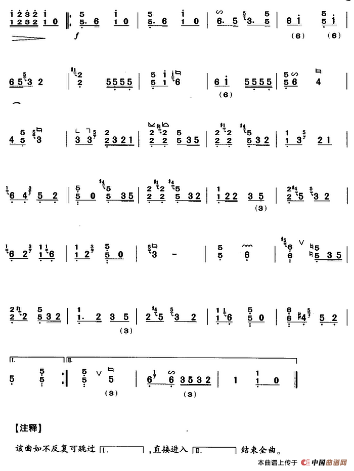 河南板头曲：慢吟（古筝）