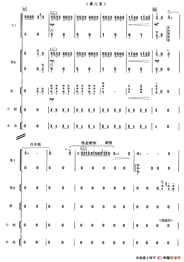 弥渡山歌（二重奏）