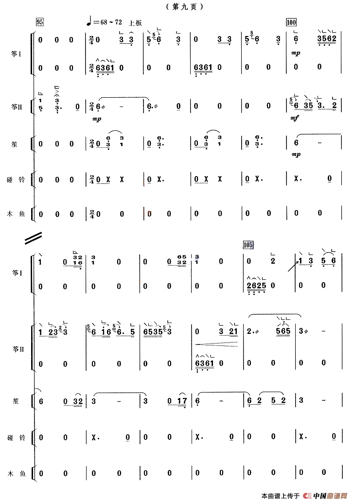 弥渡山歌（二重奏）