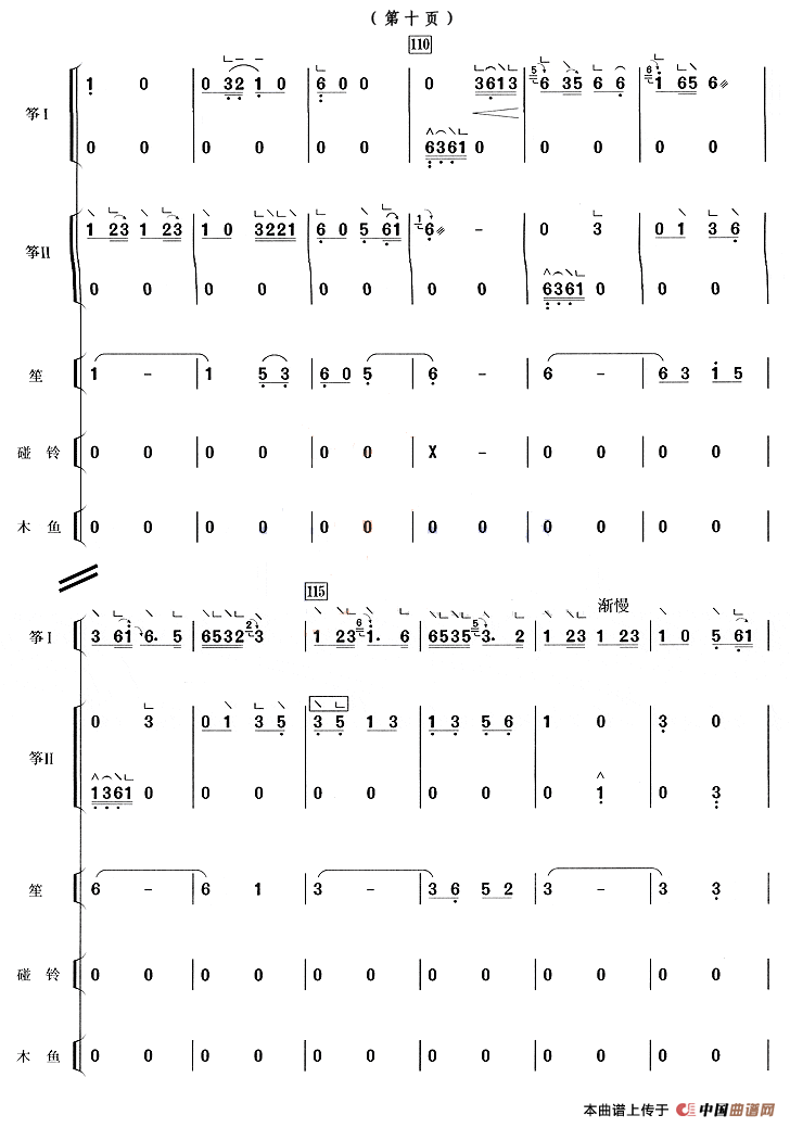 弥渡山歌（二重奏）