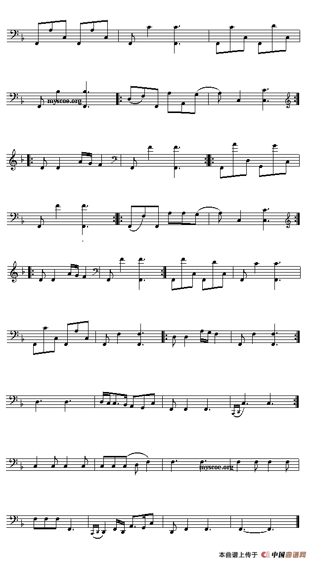 酒狂（古琴谱）