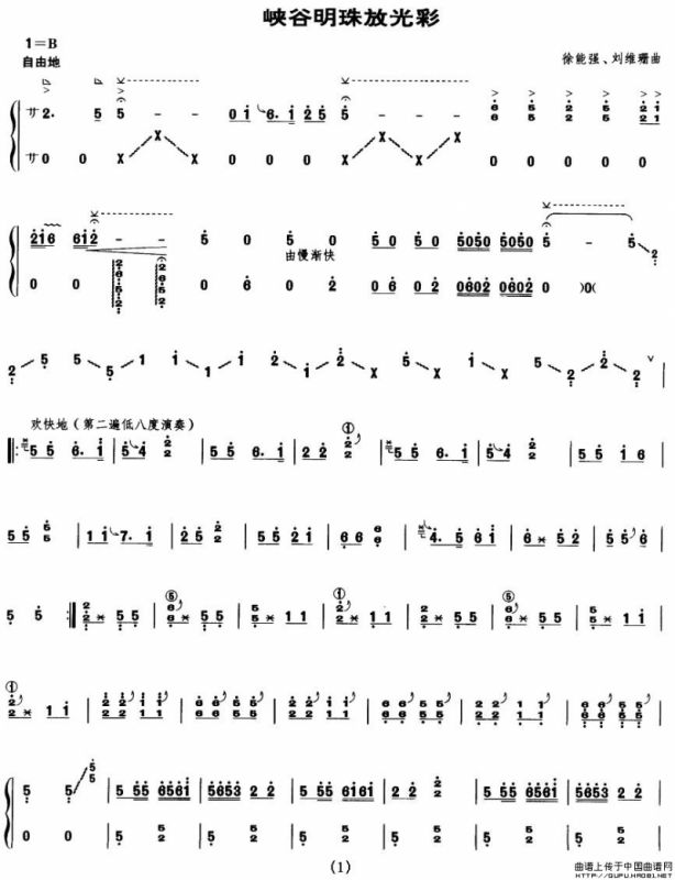 峡谷明珠放光彩