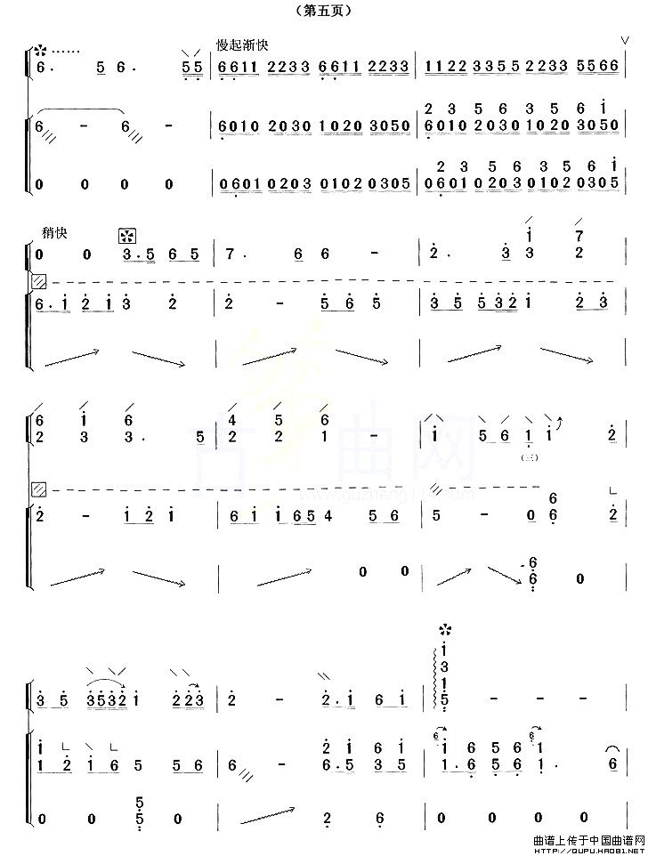 阳关三叠（傅华强、沙里品编曲版）