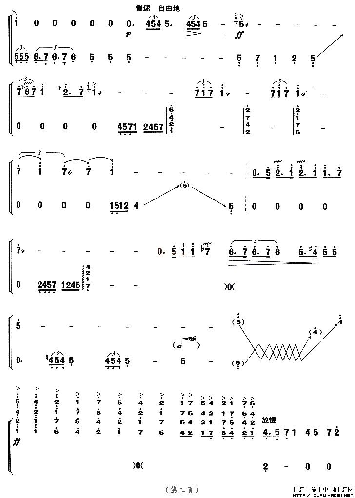木卡姆散序与舞曲（【上海筝会】考级九级曲目）