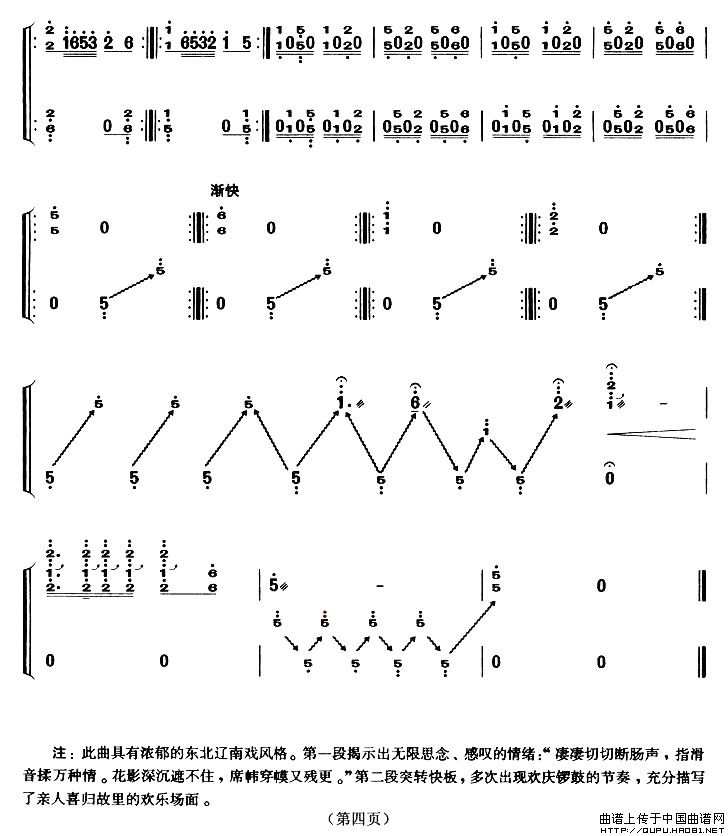 辽南情（【上海筝会】考级五级曲目）
