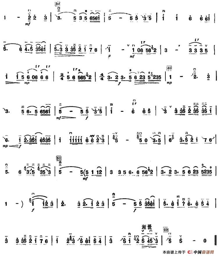 许讲德二胡演奏曲：12.寒春风曲