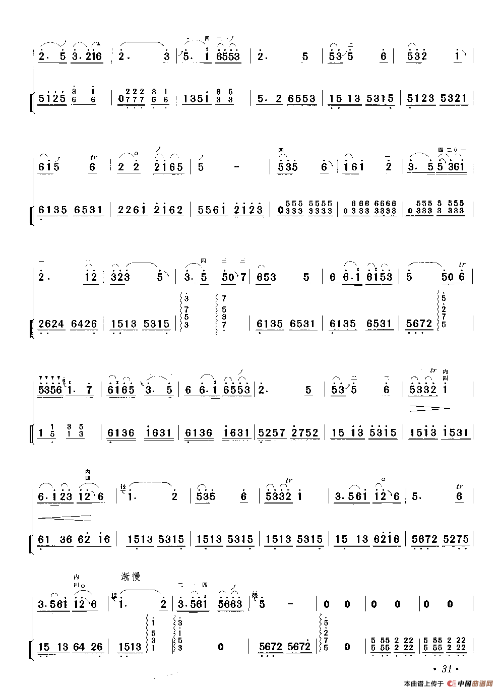 洞庭风光（二胡独奏+扬琴伴奏）