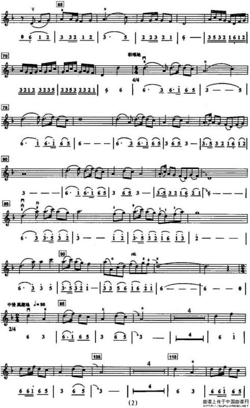 草蜢弄鸡公（线、简谱混排版）