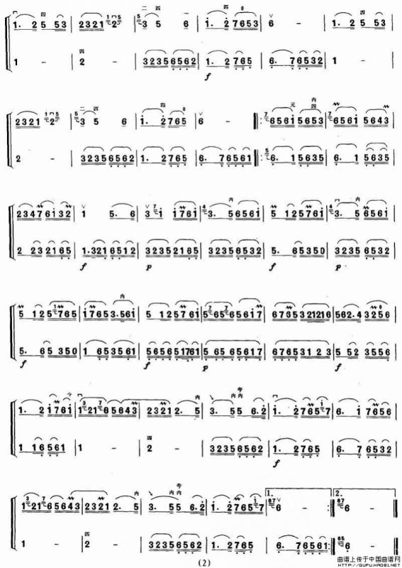 紫竹调（二胡二重奏）