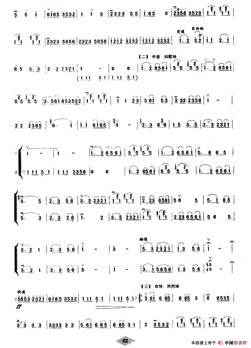 北京有个金太阳（齐奏曲）