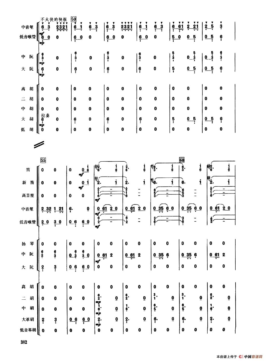 瑶族舞曲（民乐合奏总谱）