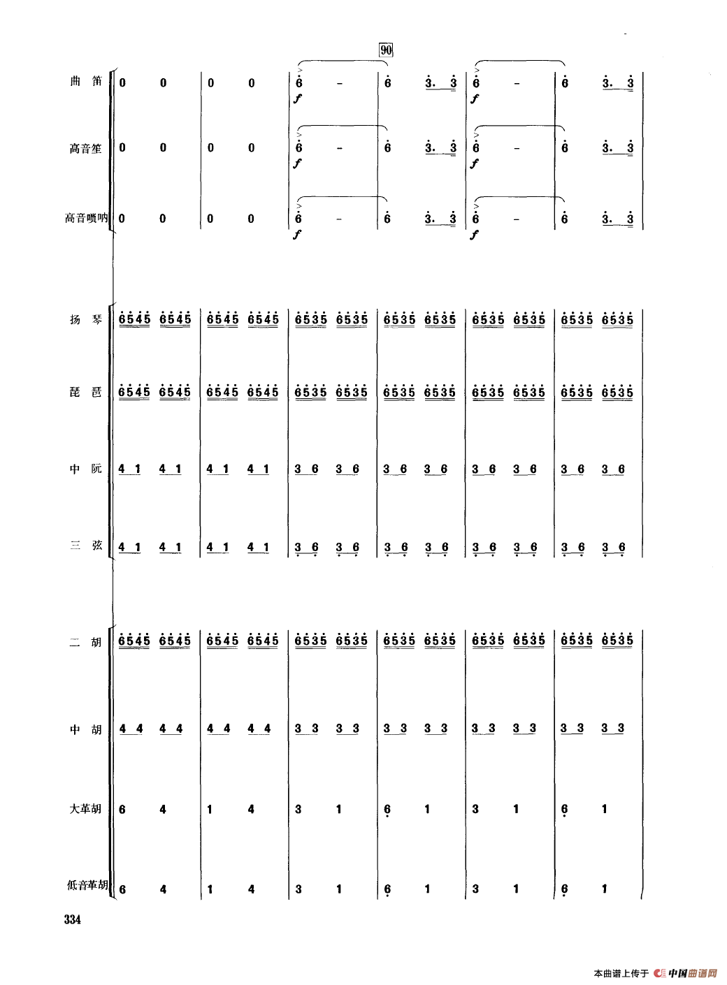 水乡风情（民乐合奏总谱）