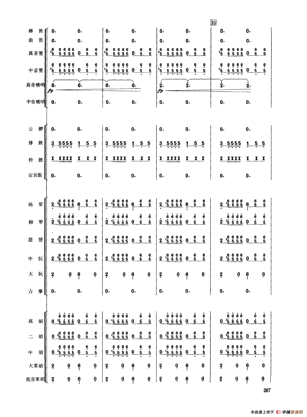 大野芳菲（民乐合奏总谱）