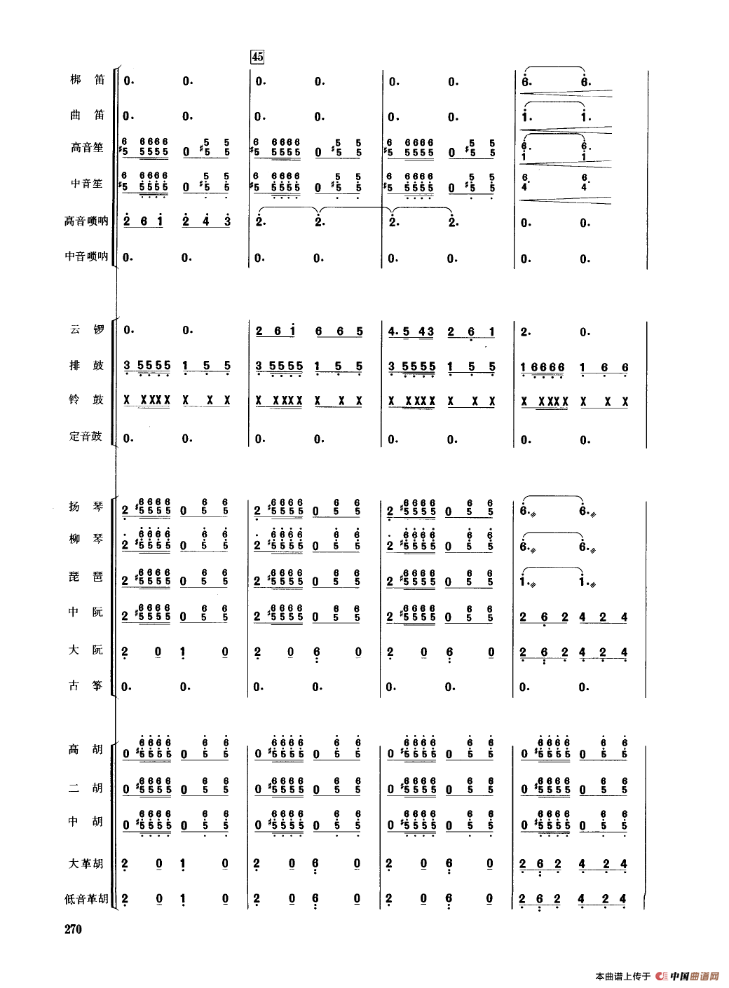 大野芳菲（民乐合奏总谱）