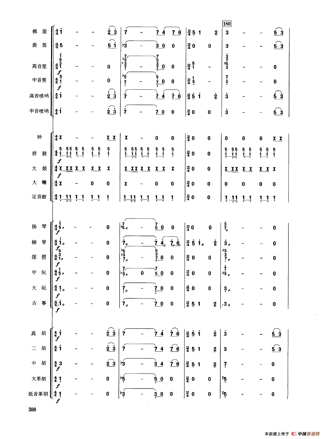 大野芳菲（民乐合奏总谱）
