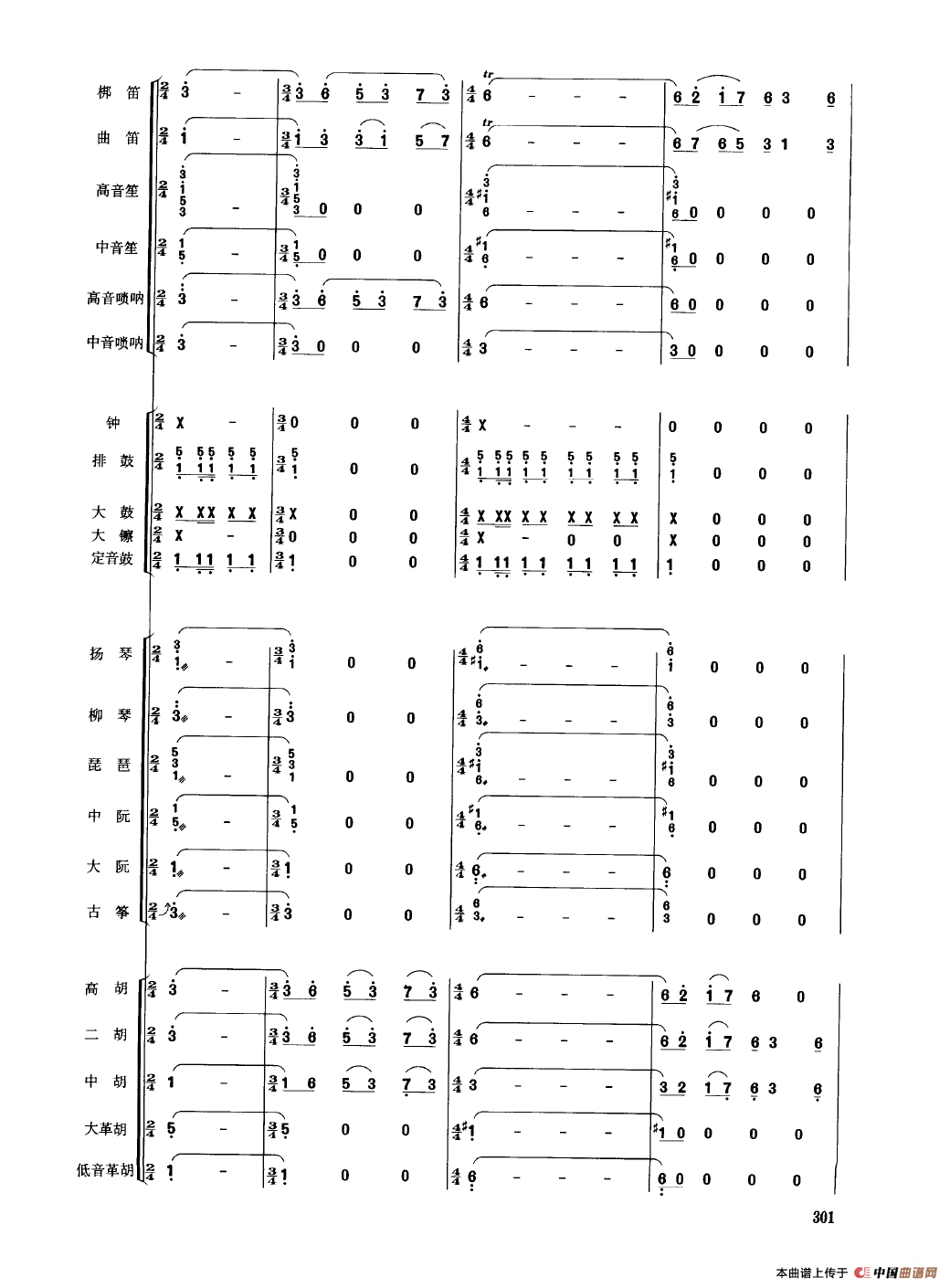 大野芳菲（民乐合奏总谱）